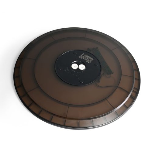 Videx IP54 vízálló, kerek CCT LED mennyezeti lámpa, fekete, 4800lm fényerővel, 50cm átmérővel