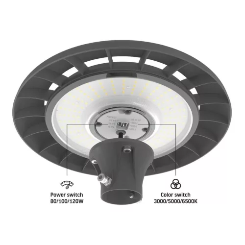 Videx parkvilágítás 80-120W, 3000-6000K