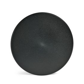 Videx modern fekete kerek LED lámpa falra kürtérre és beltérre, 12W teljesítménnyel és IP65 vízállósággal