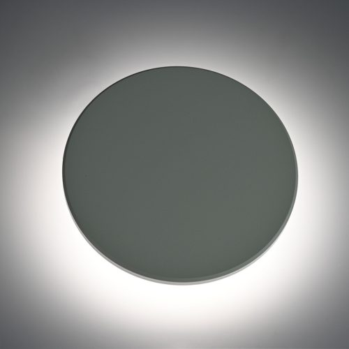 Videx modern fehér kerek LED fali lámpa oldalfalra 12W teljesítménnyel és IP65 vízállósággal