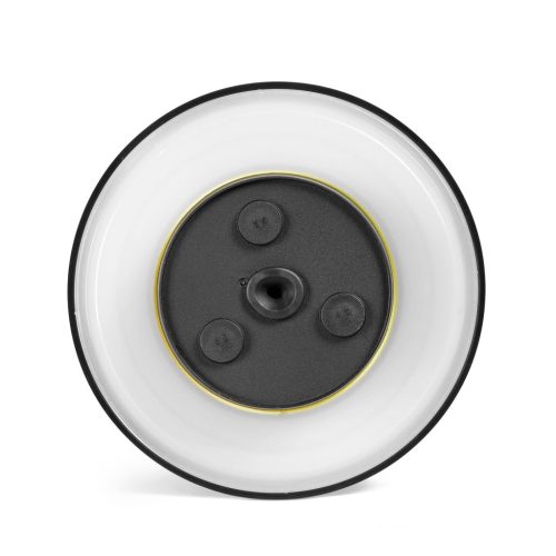 Videx modern fekete kerek LED fali lámpa 25cm, falra kürtérre és beltérre, 18W teljesítménnyel és IP65 vízállósággal