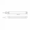 Videx Batten LED pultmegvilágító lámpa 60cm 36W 4000lm 5000K