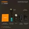 VIDEX LED fejlámpa levehető fejjel 600lm 5700K