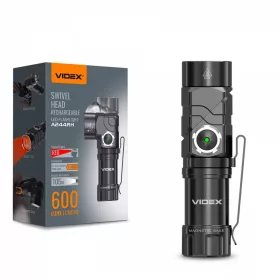   VIDEX LED zseblámpa és fejlámpa forgatható fejjel 600lm 5000K