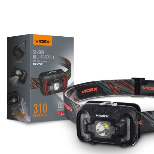 VIDEX LED fejlámpa 310lm 5000K