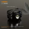 VIDEX LED fejlámpa Zoom lencsével 270lm 5000K
