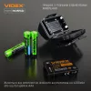 VIDEX LED fejlámpa cserélhető akkumulátorral 500lm 5000K