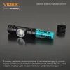 VIDEX LED fejlámpa levehető fejjel 1200lm 5000K