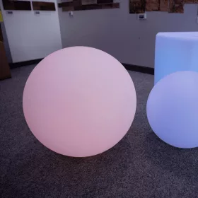   Világító Kerti Díszgömb Akkumulátorral, RGB, 30 cm, Távirányítós