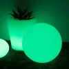 Világító Kerti Díszgömb Akkumulátorral, RGB, 30 cm, Távirányítós