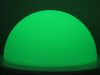 Félgömb világító kerti dekoráció, RGB, akkumulátorral, távirányítóval, 50cm