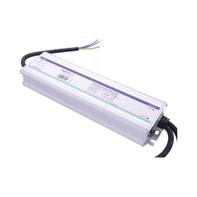 HUGOLED Prémium ipari teljesítményű 100%-ig terhelhető vízálló kültéri IP67 LED tápegység 24V 400W 16.6A