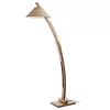 Tömör fa állólámpa E27 165cm