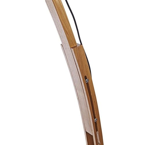 Tömör fa állólámpa E27 165cm