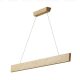 Függesztett design fa lámpa 22W 1700lm 120cm természetes fehér fény