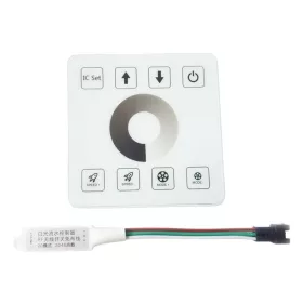   Digitális LED szalag vezérlő + fali kapcsoló 28 programmal