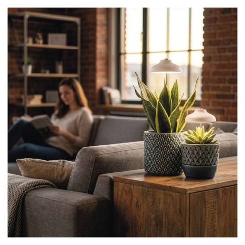 EMOS 39 LED-es teljes spektrumú burás növénynevelő lámpa időzítővel