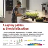 EMOS 28 LED-es teljes spektrumú állványos növénynevelő lámpa teleszkópos lábbal
