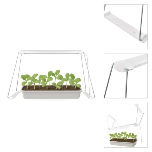 EMOS 28 LED-es teljes spektrumú állványos növénynevelő lámpa teleszkópos lábbal