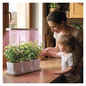 EMOS komplett növénynevelő szett 30 LED-es lámpával és 3 darab ültetőládával