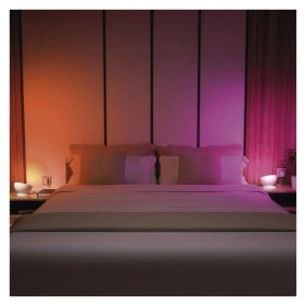 EMOS GoSmart WiFi okos LED hangulatlámpa, RGB színváltó és állítható fehér fénnyel, telefonos applikációval vezérelve