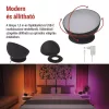 EMOS GoSmart WiFi okos LED hangulatlámpa, RGB színváltó és állítható fehér fénnyel, telefonos applikációval vezérelve