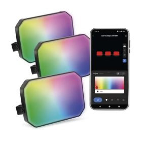 GoSmart Okos LED Reflektor Szett 3db RGB+CCT IP65 - EMOS
