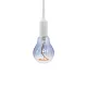 LED filament "SHAPE SMOKE" kék dekor izzó 4W E27 1800K A60