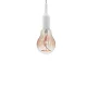 LED filament "SHAPE SMOKE" barna dekor izzó 4W E27 1800K A60