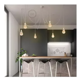   LED filament "SHAPE SMOKE" barna dekor izzó 4W E27 1800K A60