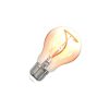 LED filament "SHAPE SMOKE" barna dekor izzó 4W E27 1800K A60