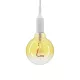 LED filament "SHAPE SMOKE" sárga dekor izzó 4W E27 1800K G95