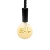 LED Dekor LOVE izzó 2W E27 2000K G125