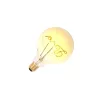 LED Dekor LOVE izzó 2W E27 2000K G125