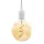 LED filament BUMPED vintage dekor izzó 4W E27 2000K G125