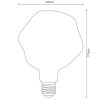 LED filament BUMPED vintage dekor izzó 4W E27 2000K G125