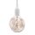 LED filament BUMPED vintage füstös dekor izzó 4W E27 2000K G125