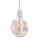 LED filament BUMPED vintage füstös dekor izzó 4W E27 2000K G125