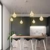 LED filament BUMPED vintage füstös dekor izzó 4W E27 2000K G125