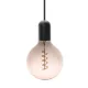 Vintage PINK-GREY LED filament izzó 4W E27 2000K G125