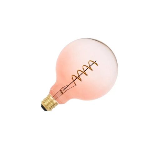 Vintage PINK/átlátszó LED filament izzó 4W E27 2000K G125