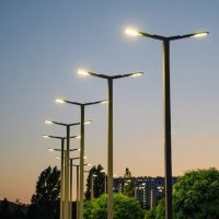 Hálózati utcai LED lámpa